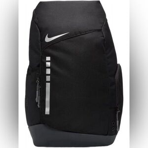 Nike Men's Hoops Elite Backpack, Black Anthracite and Metallic Silver